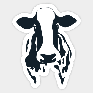 Cow Silhouette Sticker